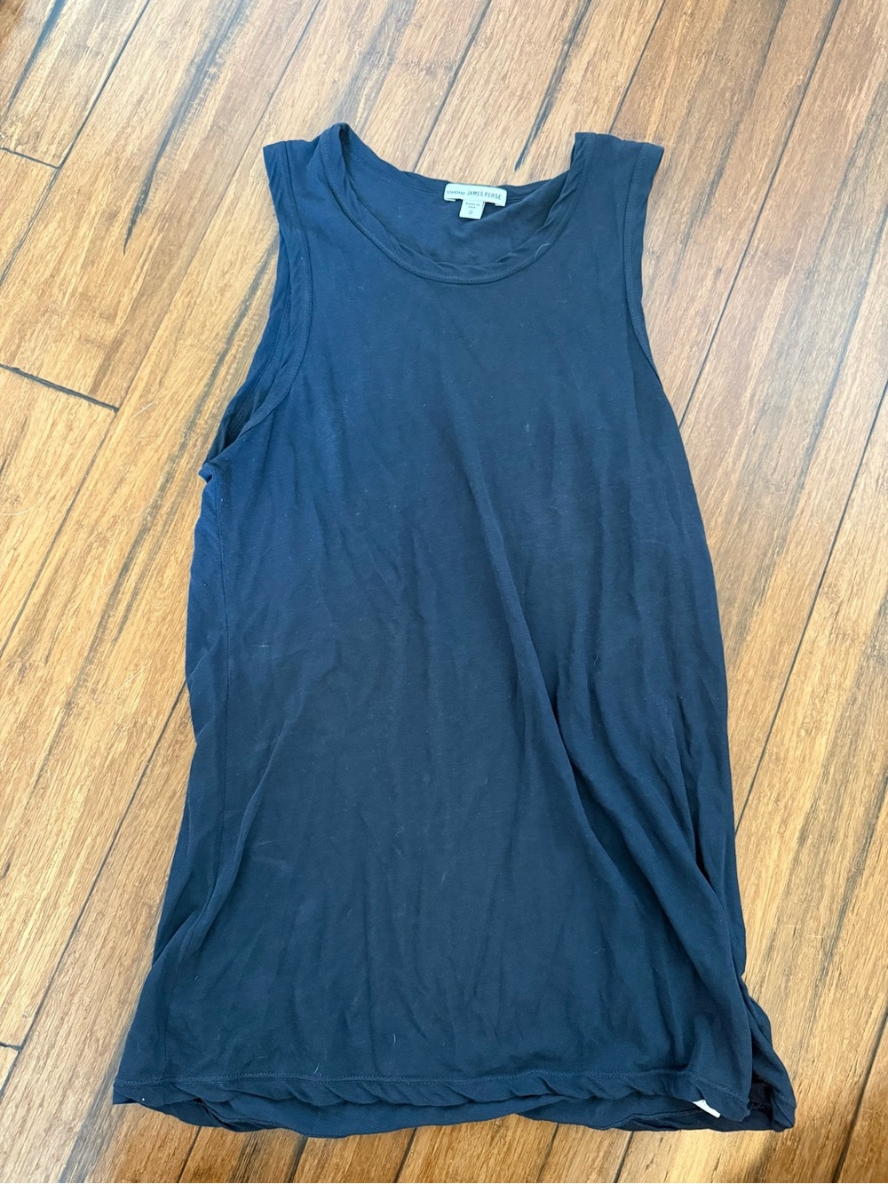 James perse navy blue tank top